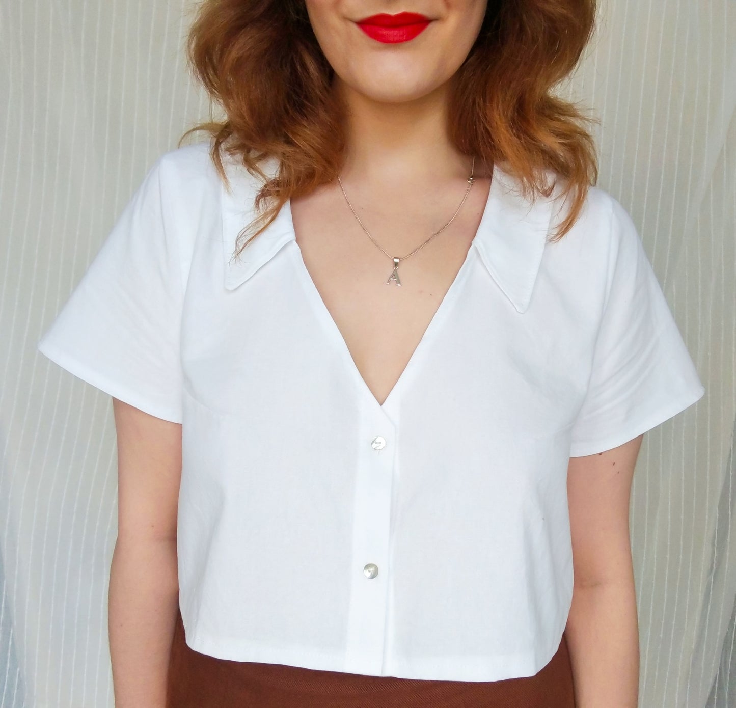 Freja Cropped Blouse