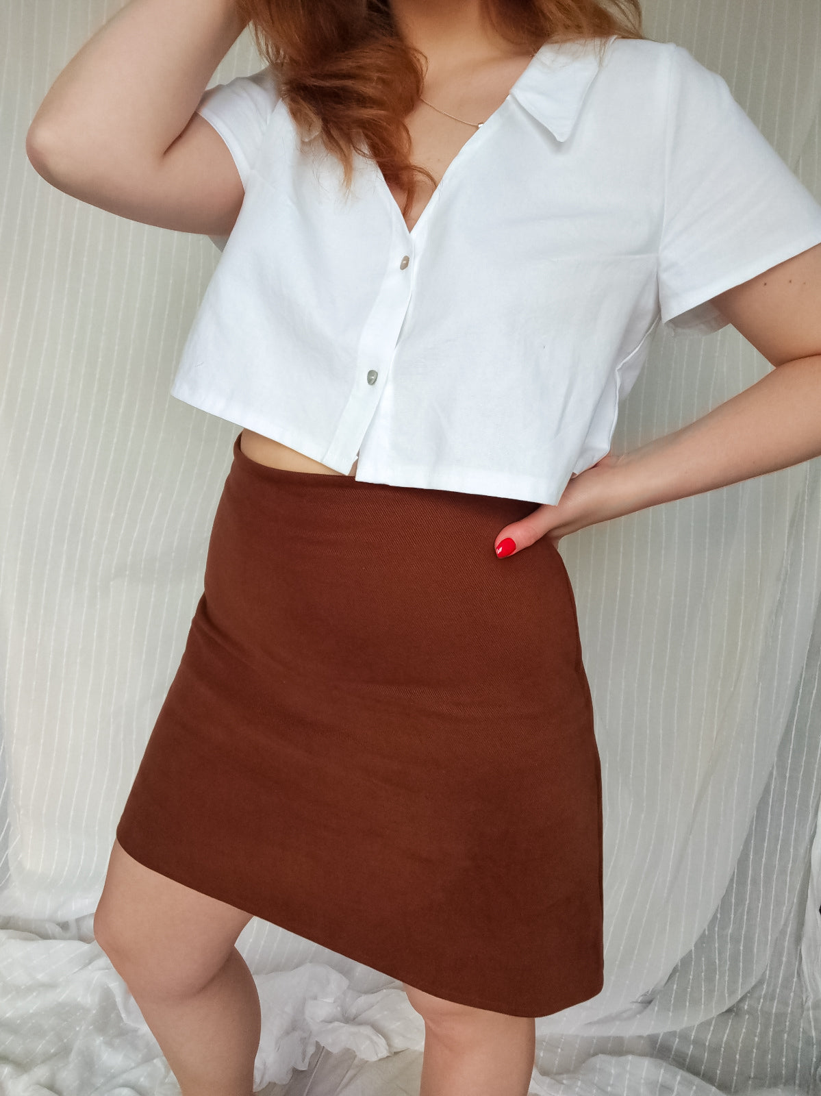 Freja Cropped Blouse