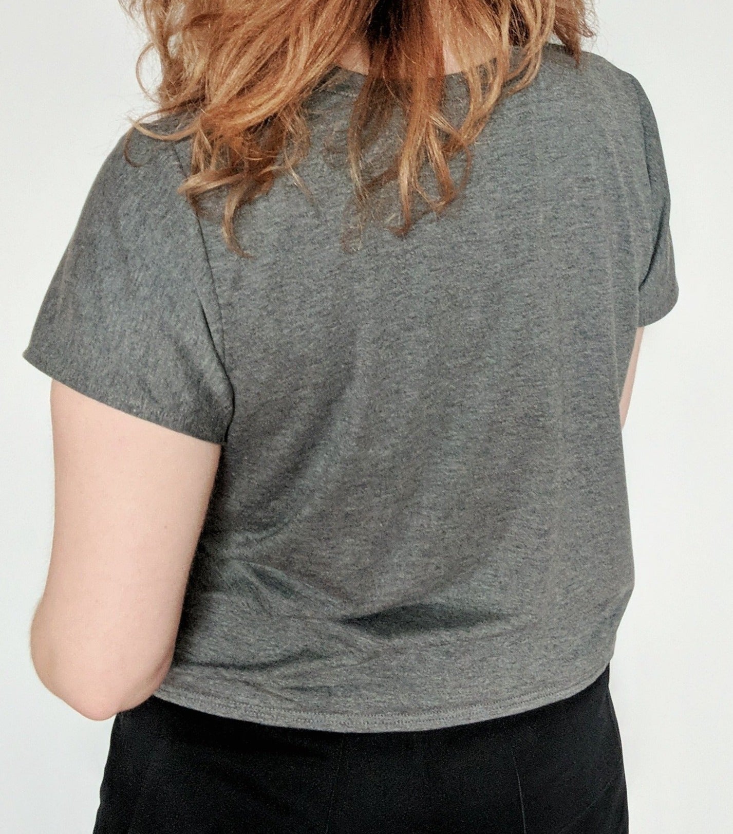 Ethically made sustainable organic jersey Grey T-shirt